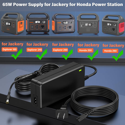 HIENADTOR charger compatible with Explorer 160/240/290 for versatile charging.