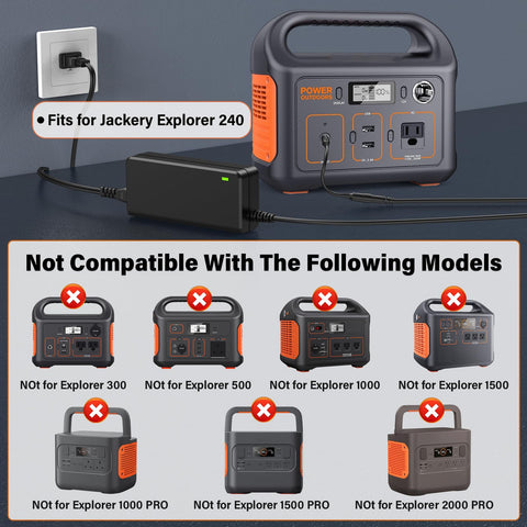 HIENADTOR 8.3 ft cable enables flexible placement near tents or vehicles.