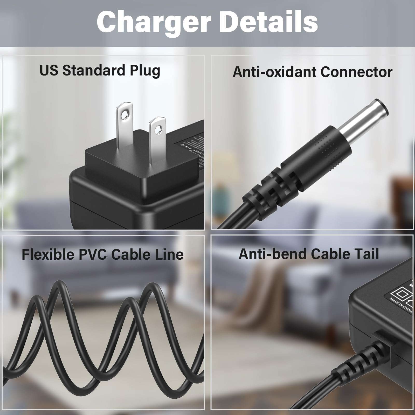 HIENADTOR global 100-240V input suits international travel.