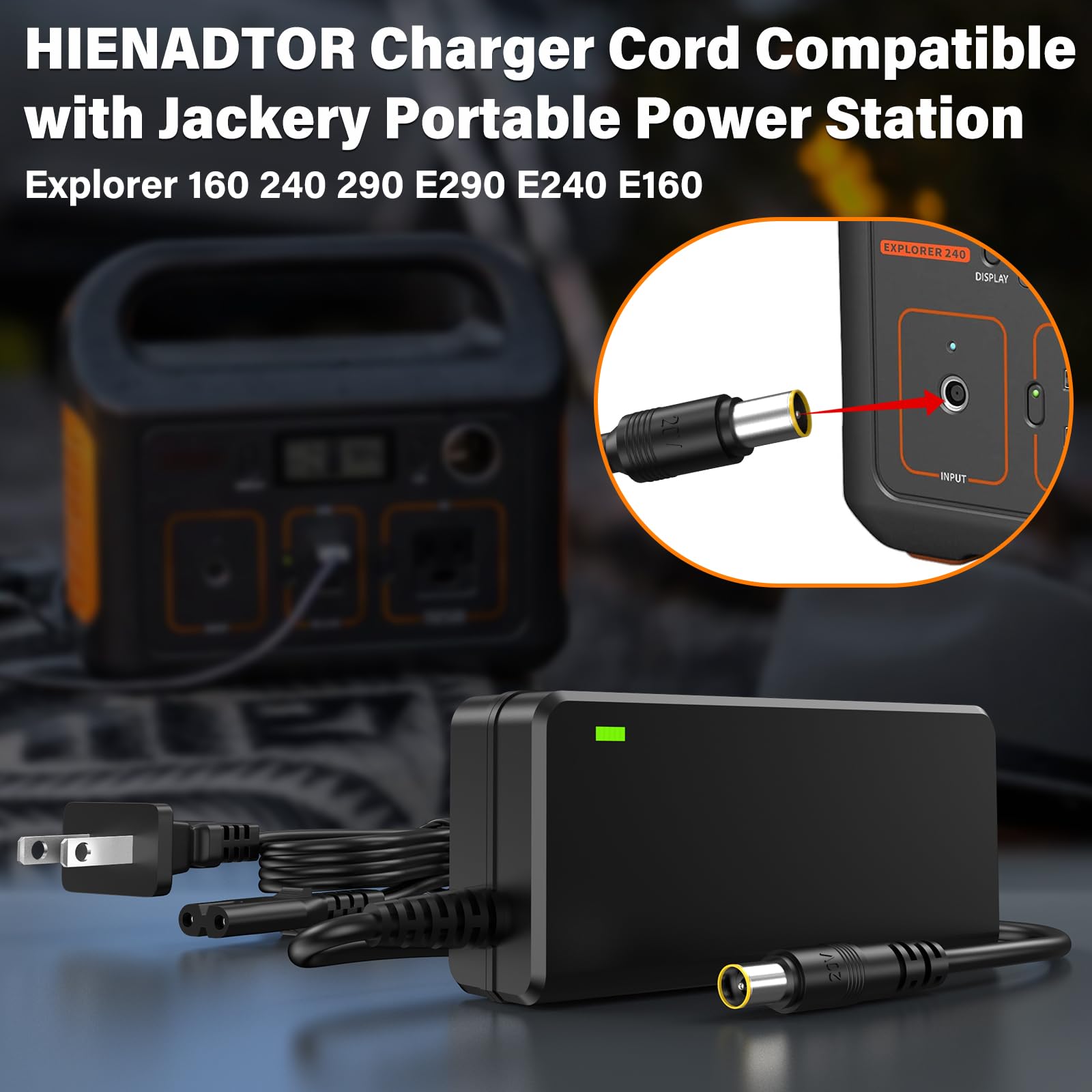 HIENADTOR LED indicator confirms operation in dim environments.