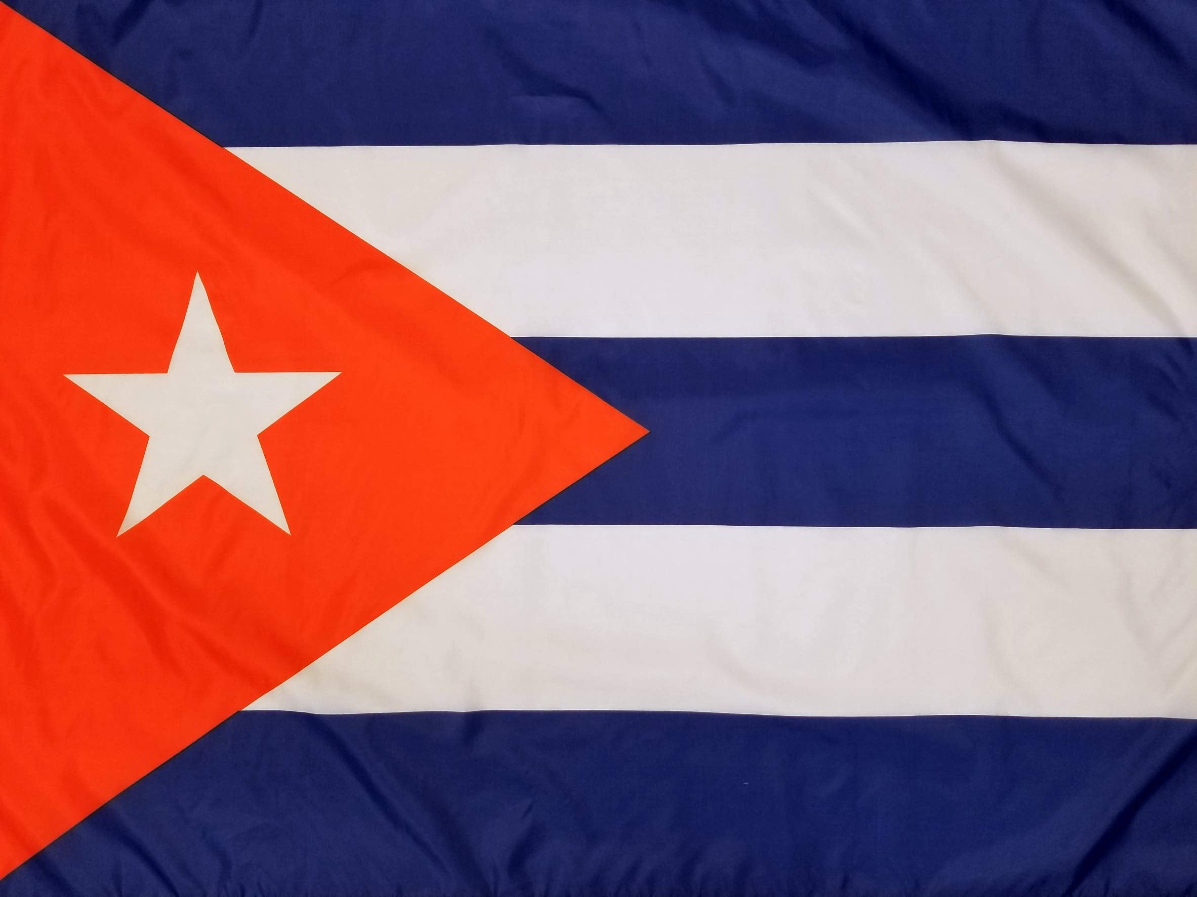 High Supply Cuba flag brass grommets enable easy, secure hanging.