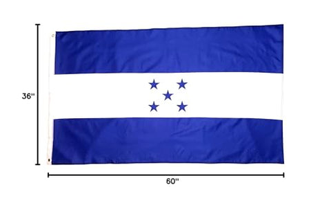 Wall display idea with High Supply Honduras flag in interiors