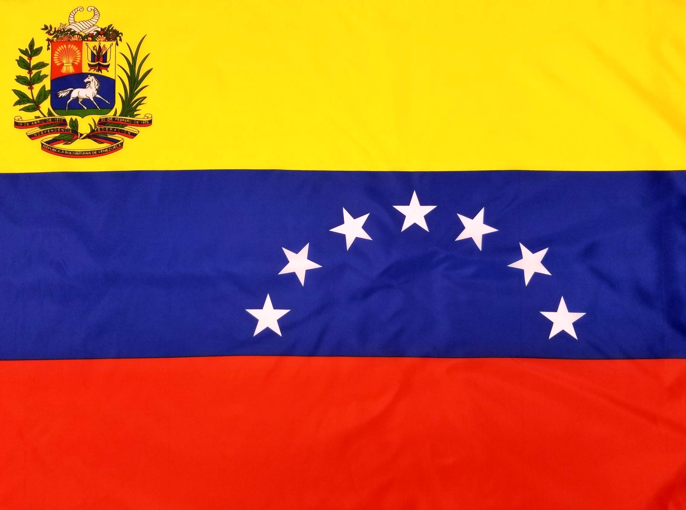 High Supply Venezuela flag polyester material, lightweight yet durable for indoor or outdoor use