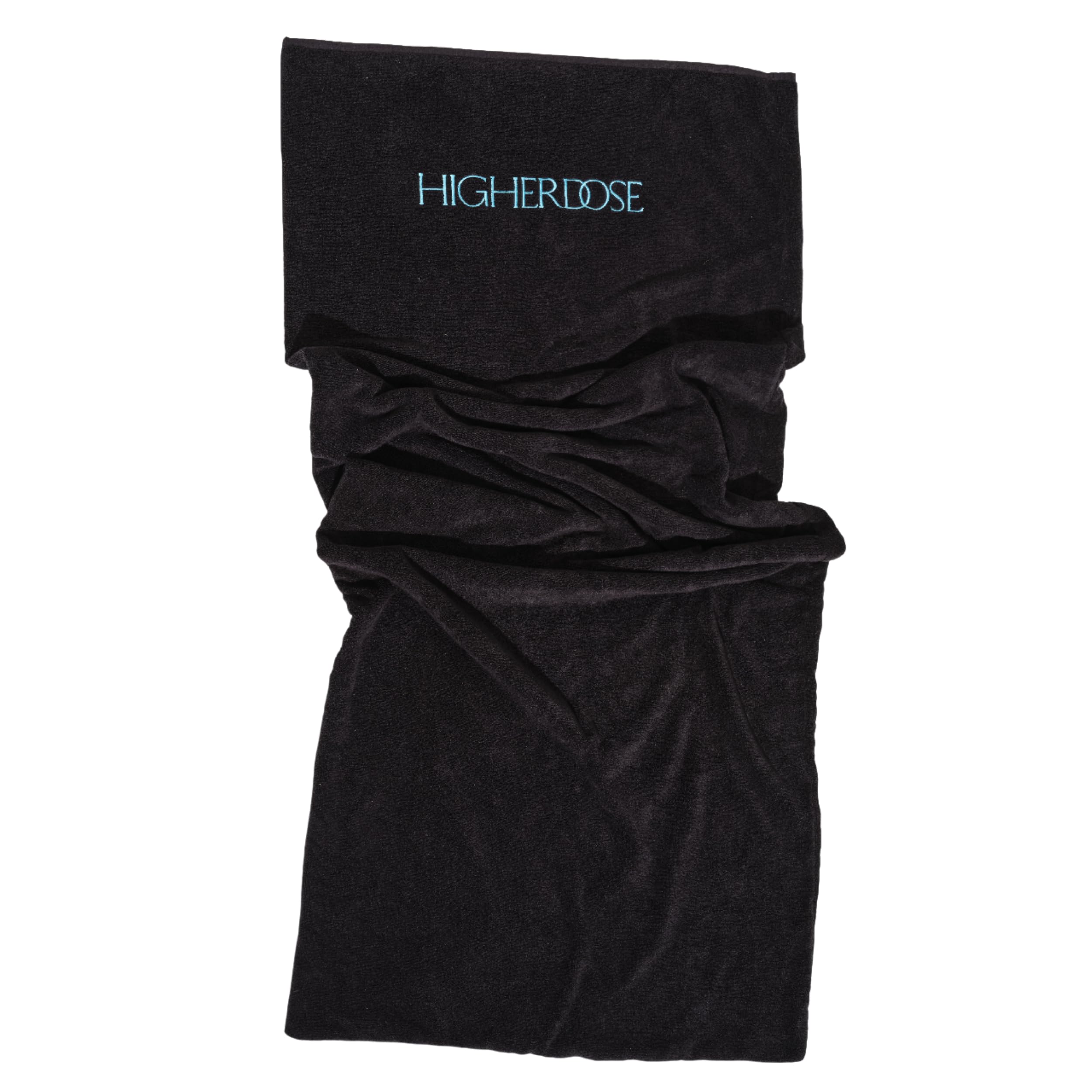 HigherDOSE infrared sauna blanket towel insert inside the blanket absorbs sweat