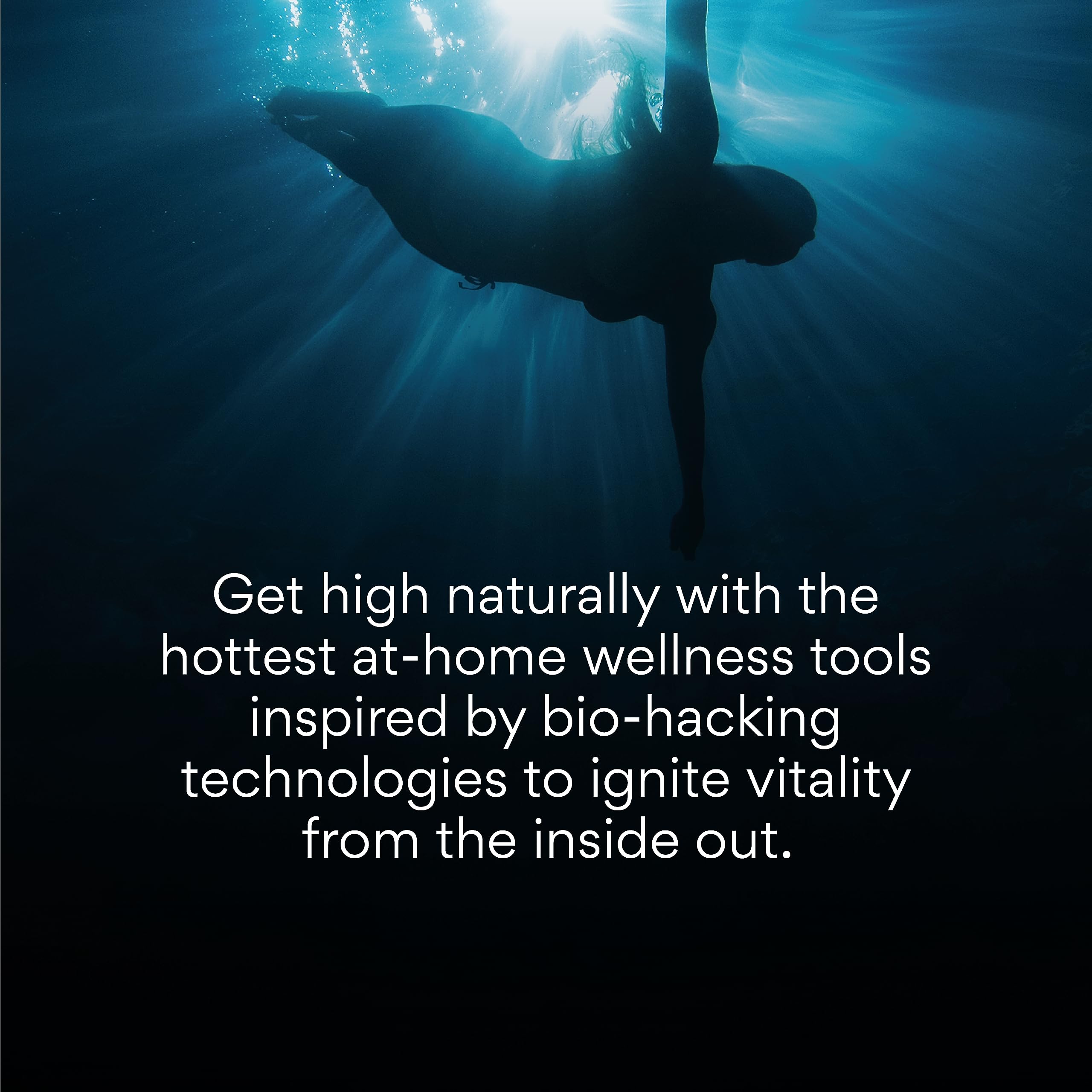 HigherDOSE luxury sauna accessory presented as part of the setup