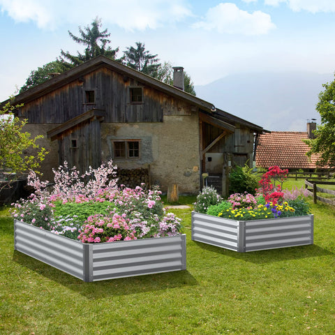 Highpro crossbars provide sturdy structure for stable planting beds