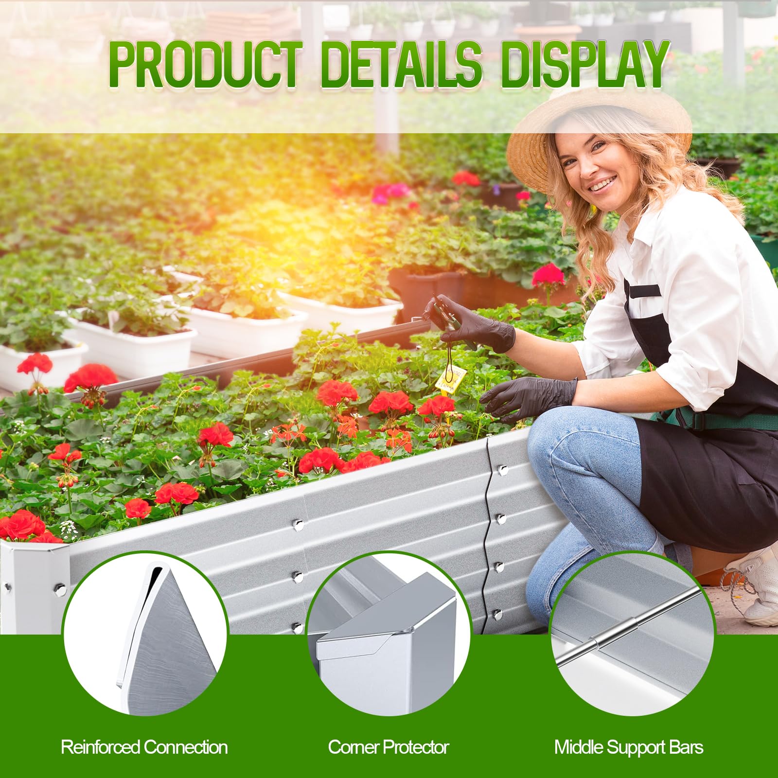 Highpro rust-resistant coating keeps the bed looking like new under sun and rain