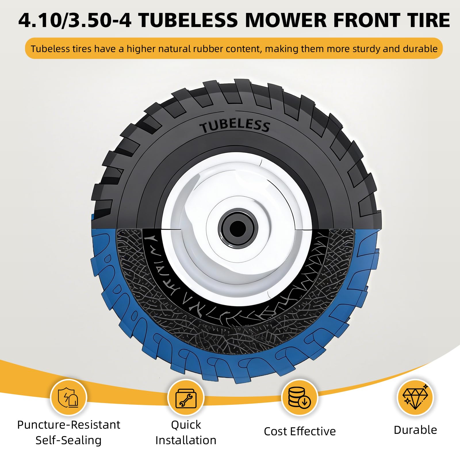Hightall bearing spacer pack for easy hub adjustment.