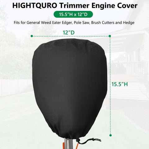 HIGHTQURO cover with pulley buckle windproof system securing a snug fit.