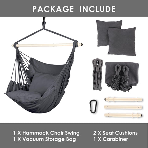Highwild vacuum storage bag helps compact, tidy storage when not in use.