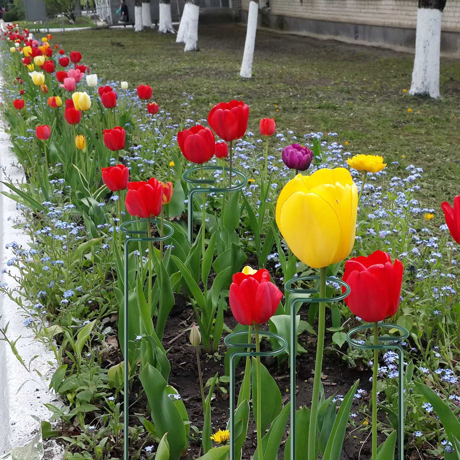 HiGift durable garden stake pack ready for repeated seasonal use