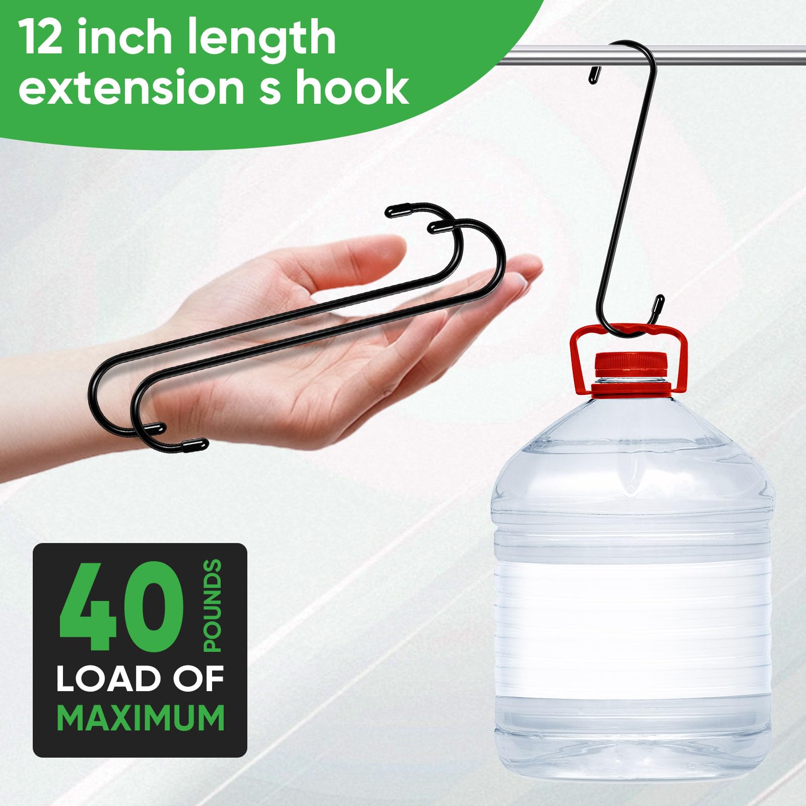 HiGift easy-to-use extender hook for quick organization.