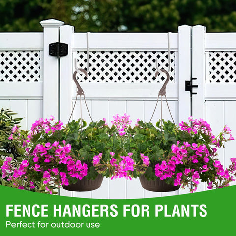 HiGift fence hook installs easily without tools