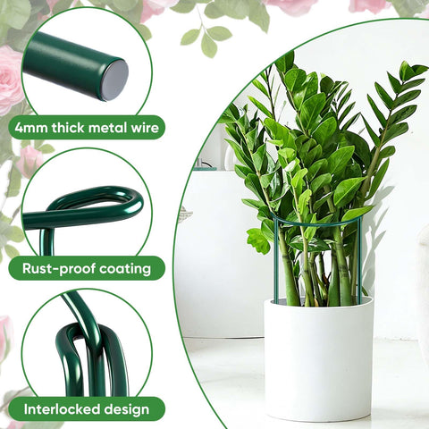 HiGift multi-use stakes linked into circles or rows for versatile staking.