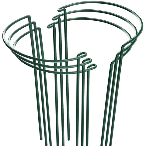 HiGift six-pack plant support stakes provide versatile garden support.