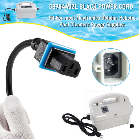 Hihitomorrow Dolphin M200/M400 compatible power cord for quick maintenance