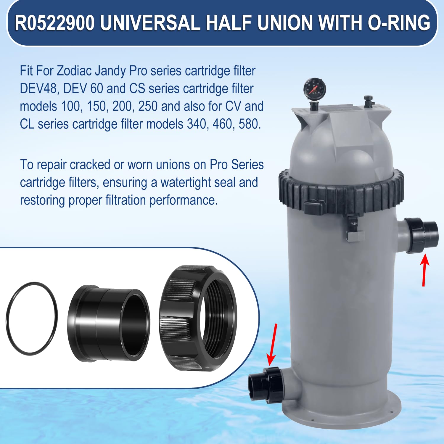 Hihitomorrow R0522900 O-ring provides reliable watertight performance