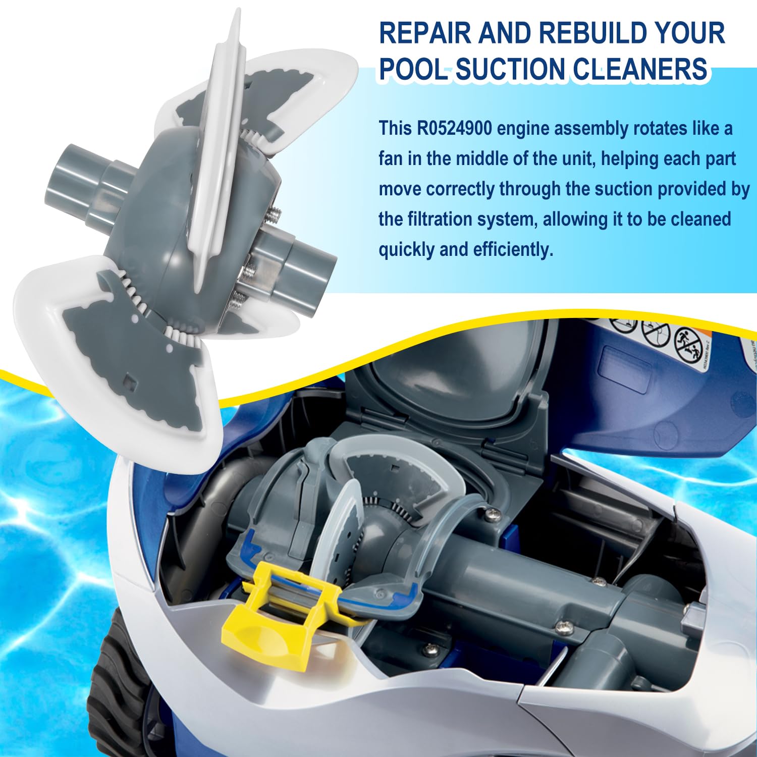 Anti-corrosion material in Hihitomorrow engine parts extends cleaner life.