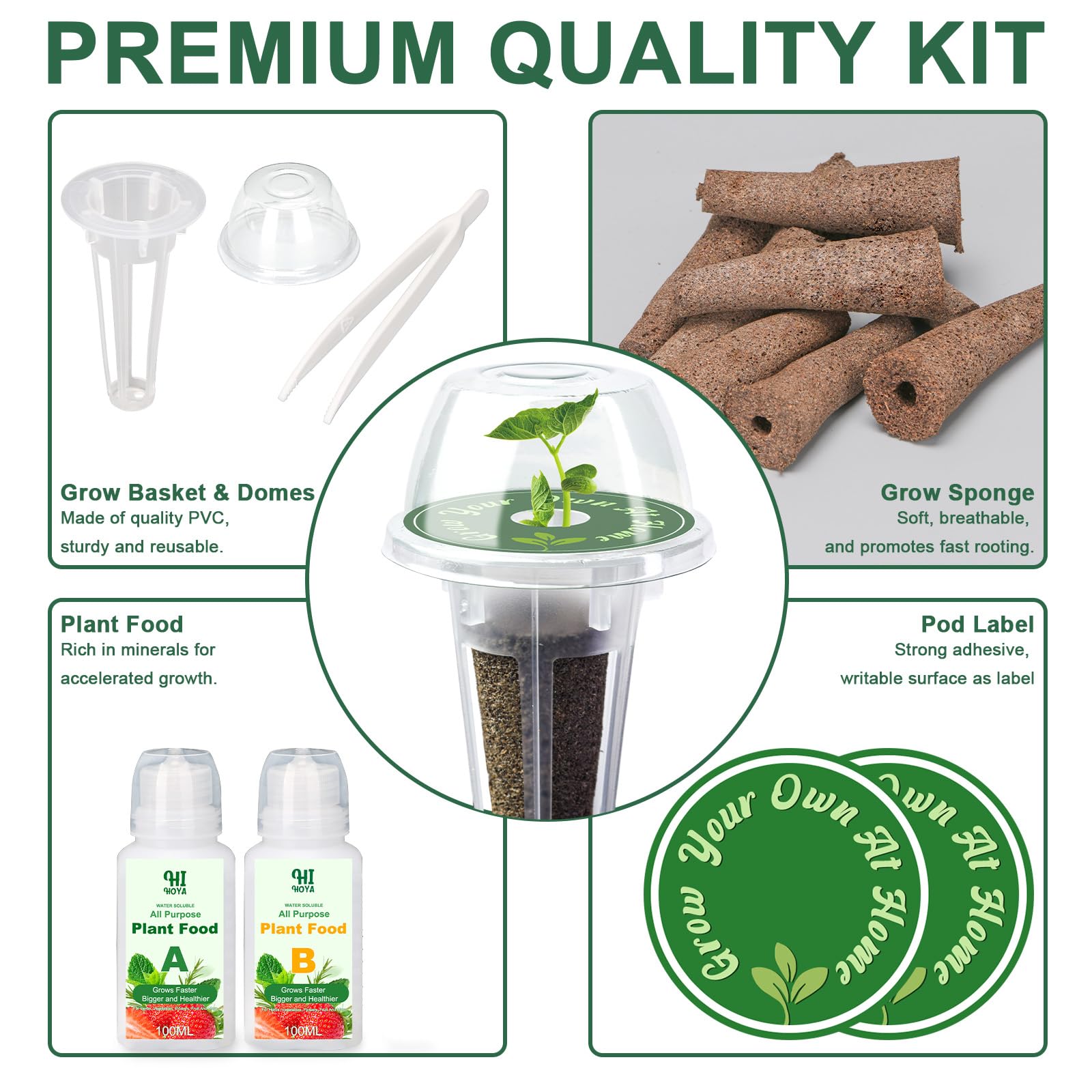 HiHOYA Italian Parsley seed pod, versatile garnish for dishes