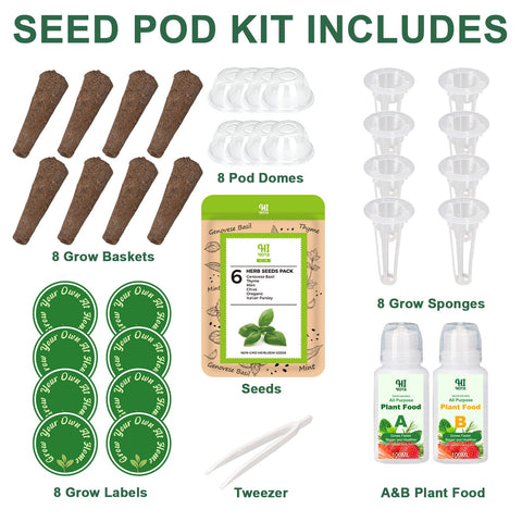 HiHOYA Thyme seed pod for hydroponics, ideal for flavoring meals