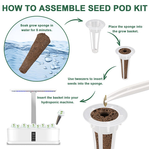 HiHOYA Seed Pod Kit pod-labels aid seed tracking.