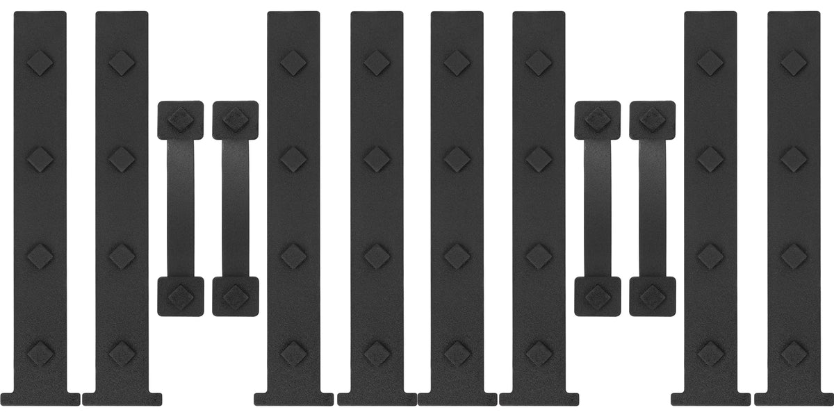Hillmaster hinges on garage door add rugged curb appeal with secure attachment
