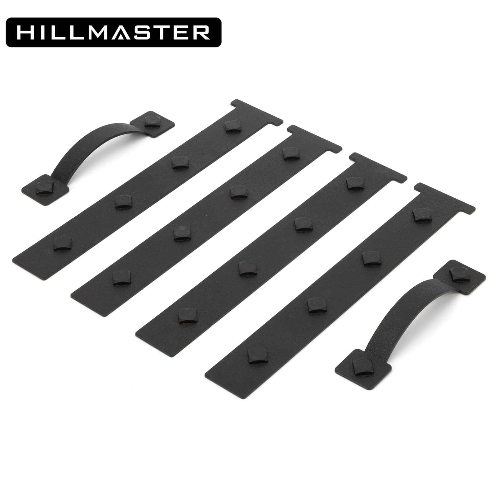 Hillmaster magnetic handles on door offer retro charm without drilling