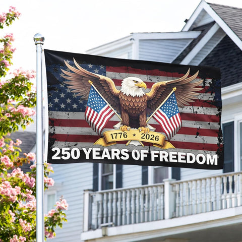 Hillsuren weather-durable polyester flag with fade-resistant colors.
