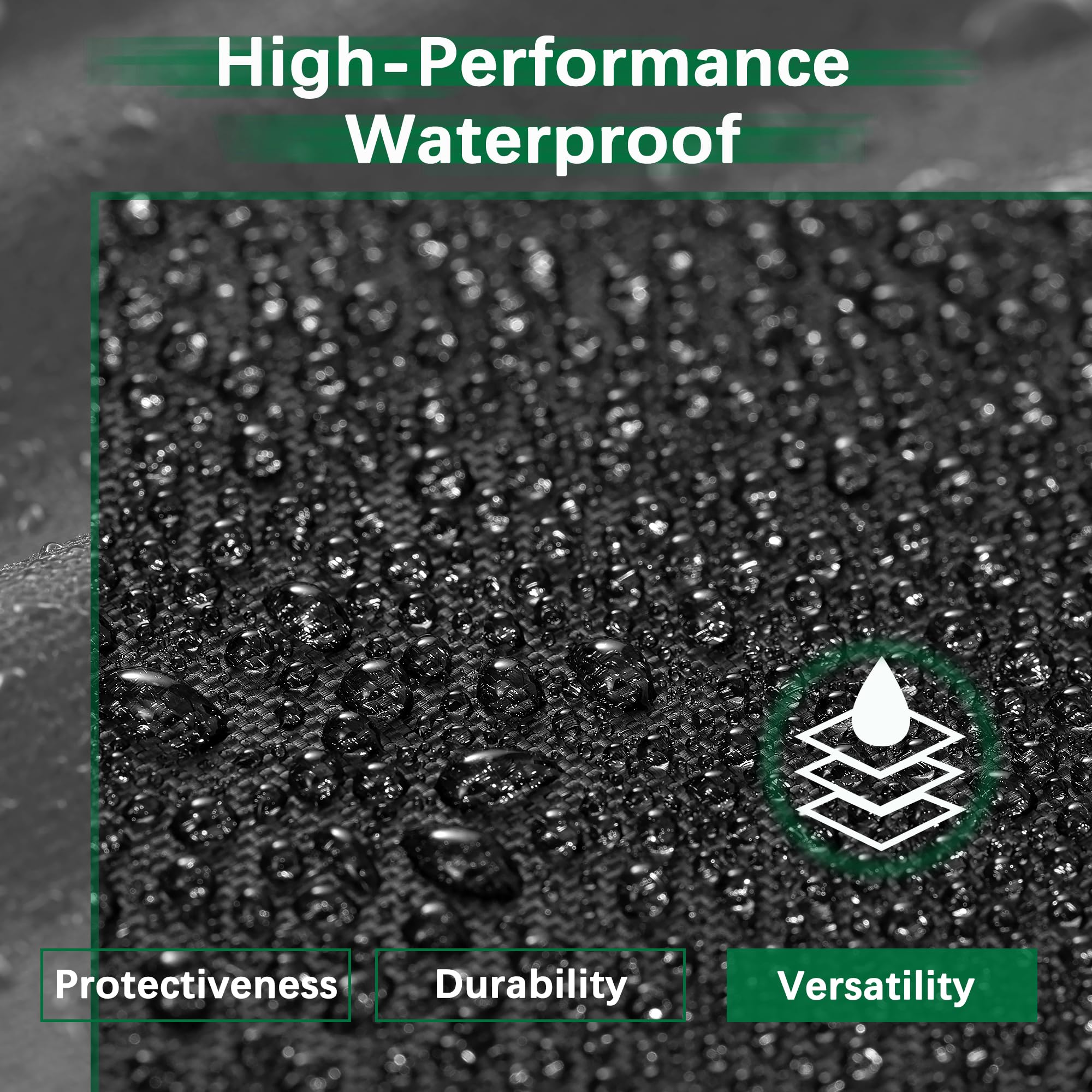 Himal Outdoors Pro cover uses rugged 600D fabric for long-lasting protection.