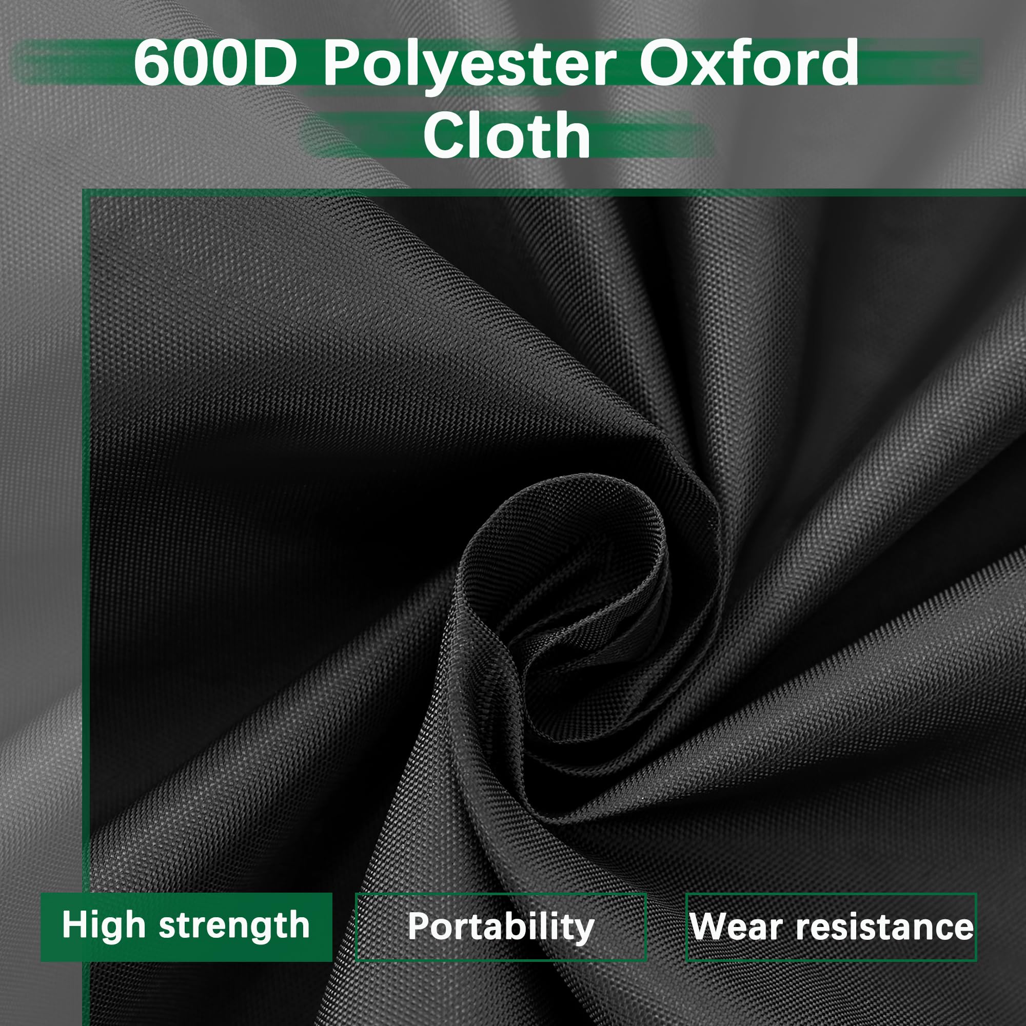 Inner waterproof coating keeps the mower dry during rain and dew.