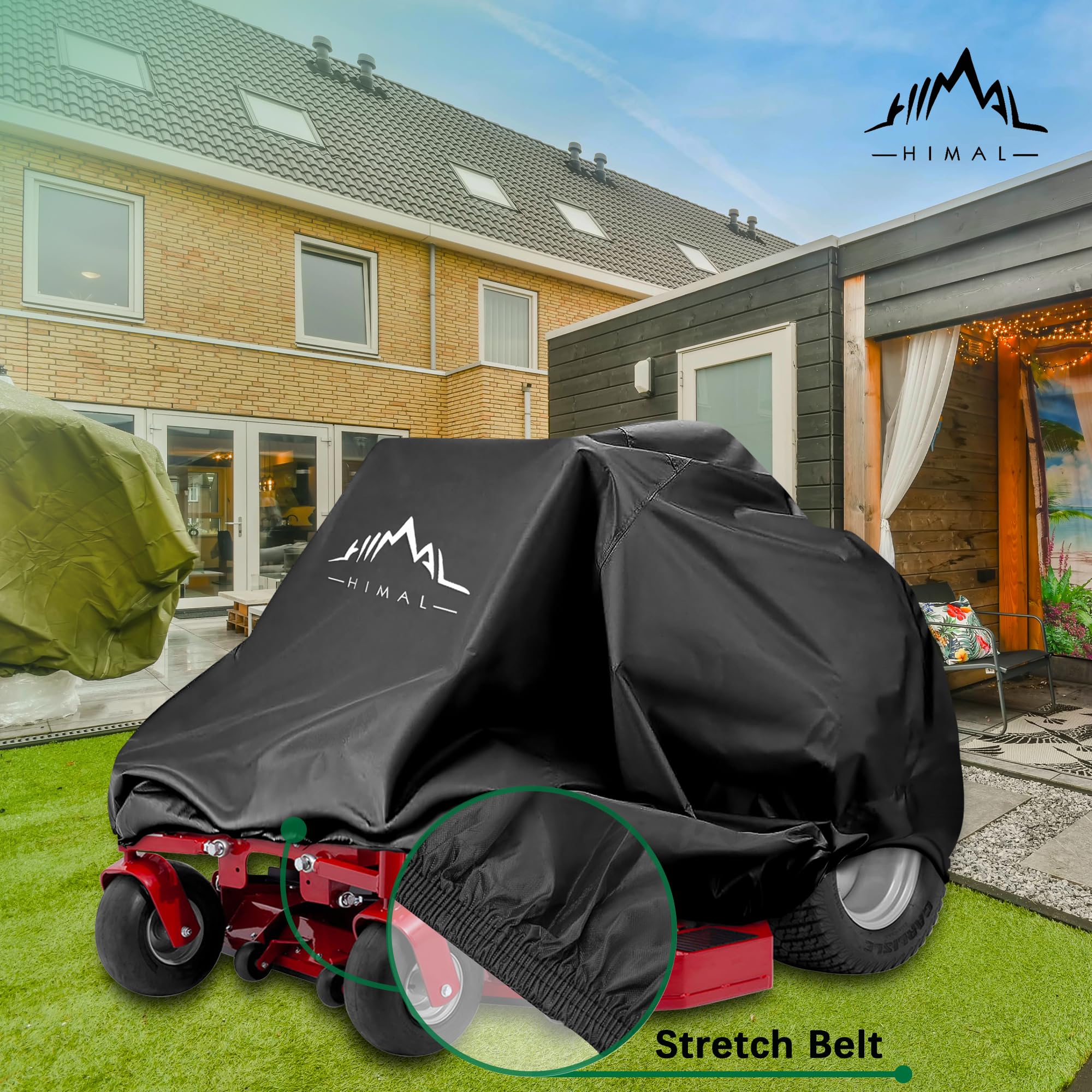 Himal Outdoors drawstring keeps the cover secure in breezy conditions.