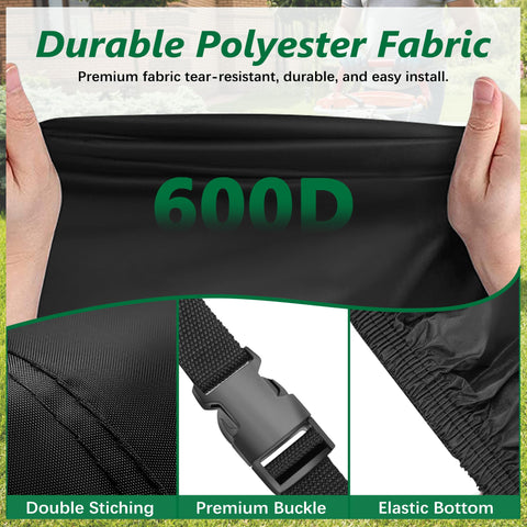 Himal Outdoors heavy-duty 600D fabric withstands harsh weather and debris.