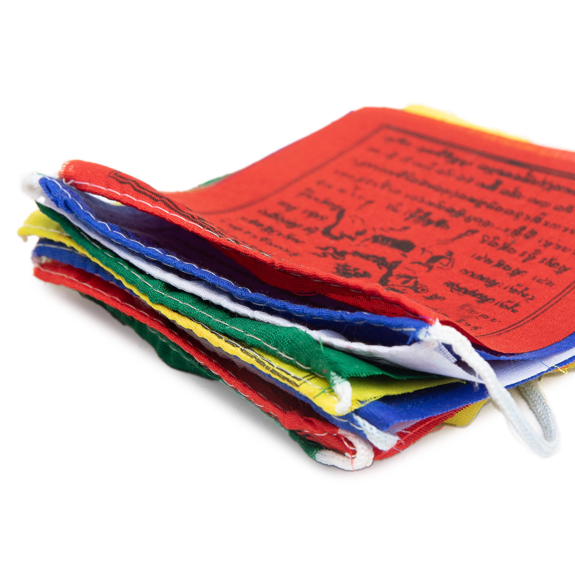 Nepal printed flags with durable fabric for outdoor use.