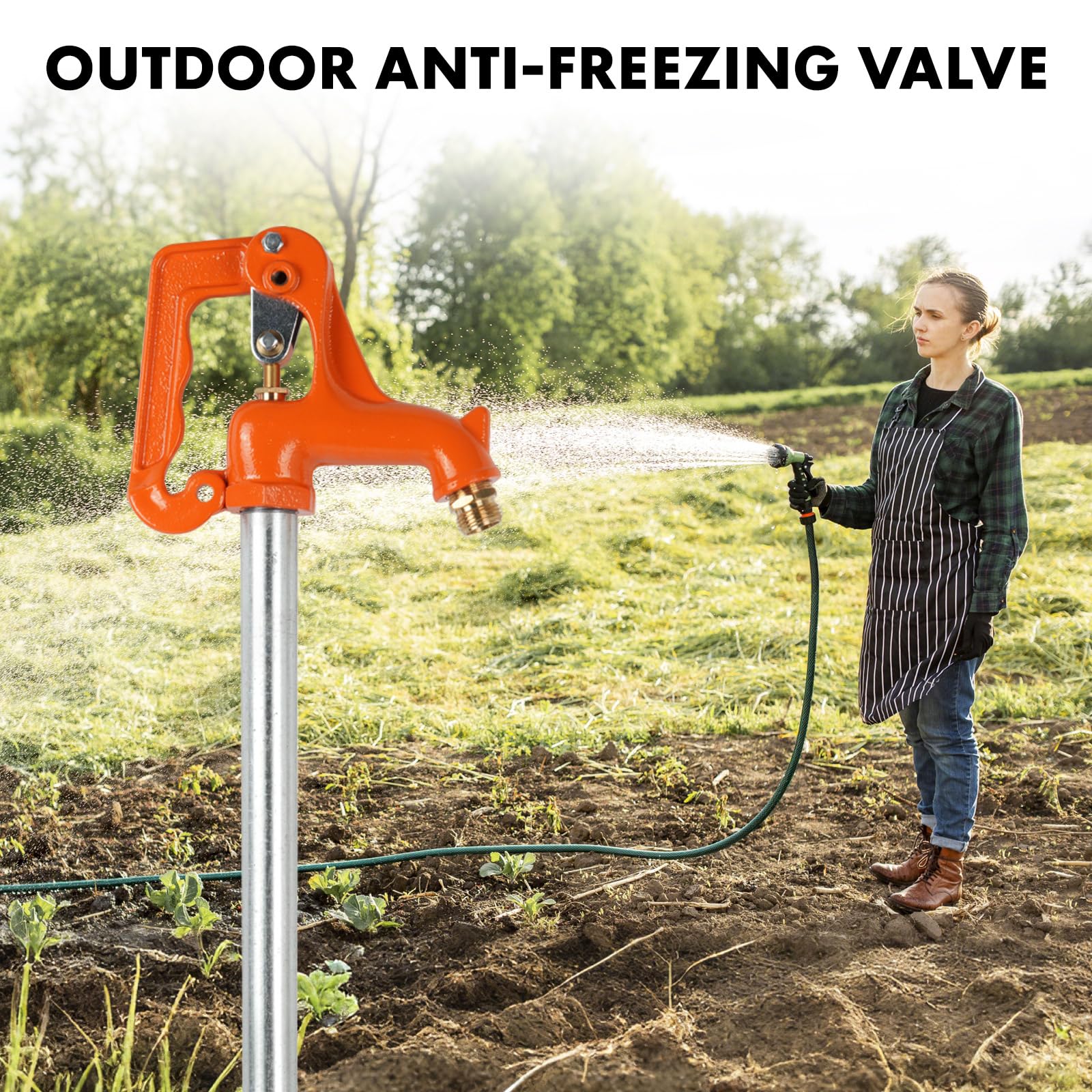 Himaweek 12-inch bury depth helps frost-free performance.