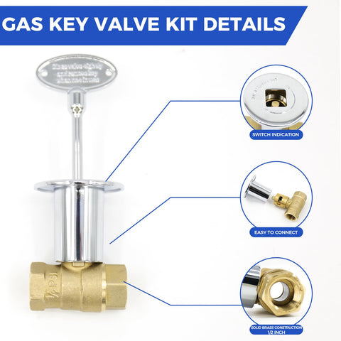 Himaweek 3 inch universal key for quick operation