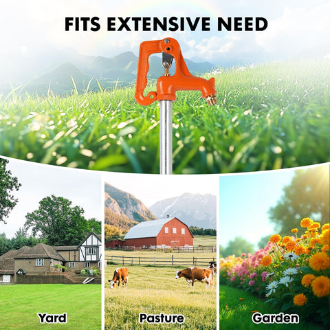 Himaweek 4.25 ft length provides extensive yard coverage.
