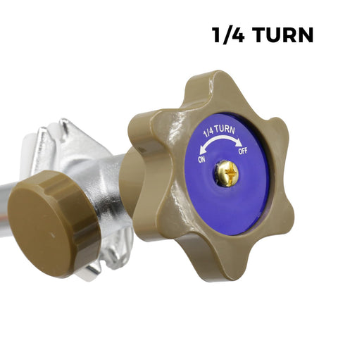 Himaweek anti-siphon outdoor faucet helps prevent backflow in irrigation setups