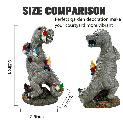 Himaweek patio yard statue fits lawn borders and fences