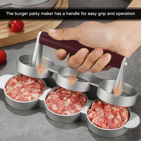 hinbkenla patty press easy to clean and store after use