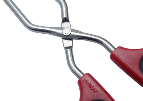 HINMAY 16-inch tongs ideal for kitchen and outdoor grilling