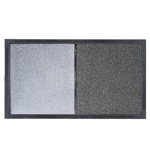 Hiocpl shoe sanitizer mat close-up shows durable PVA and microfiber construction.