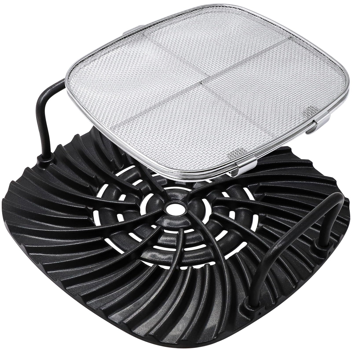 Hiorucet AG301 grill grate for Ninja Foodi delivers even browning and easy cleanup.