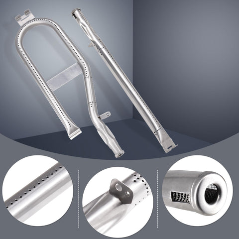 Hiorucet cooking grate set supports even browning on Dyna Glo.