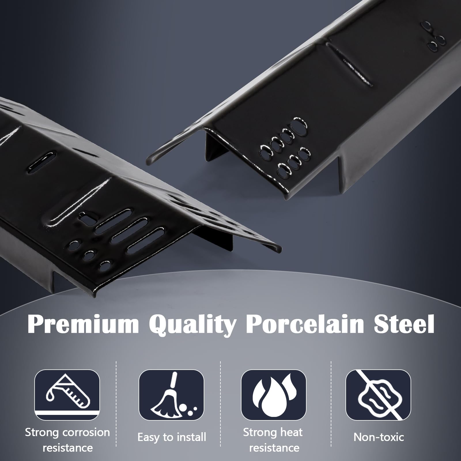 Hiorucet adjustable drip pan fits 24-30 inch grills.