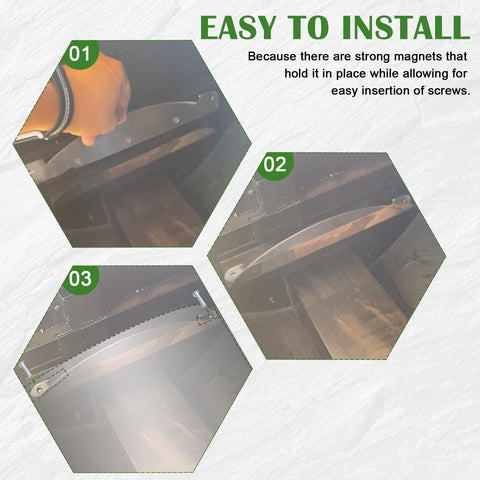 Hiorucet stainless steel diffusion plate reduces pellet ash near food.