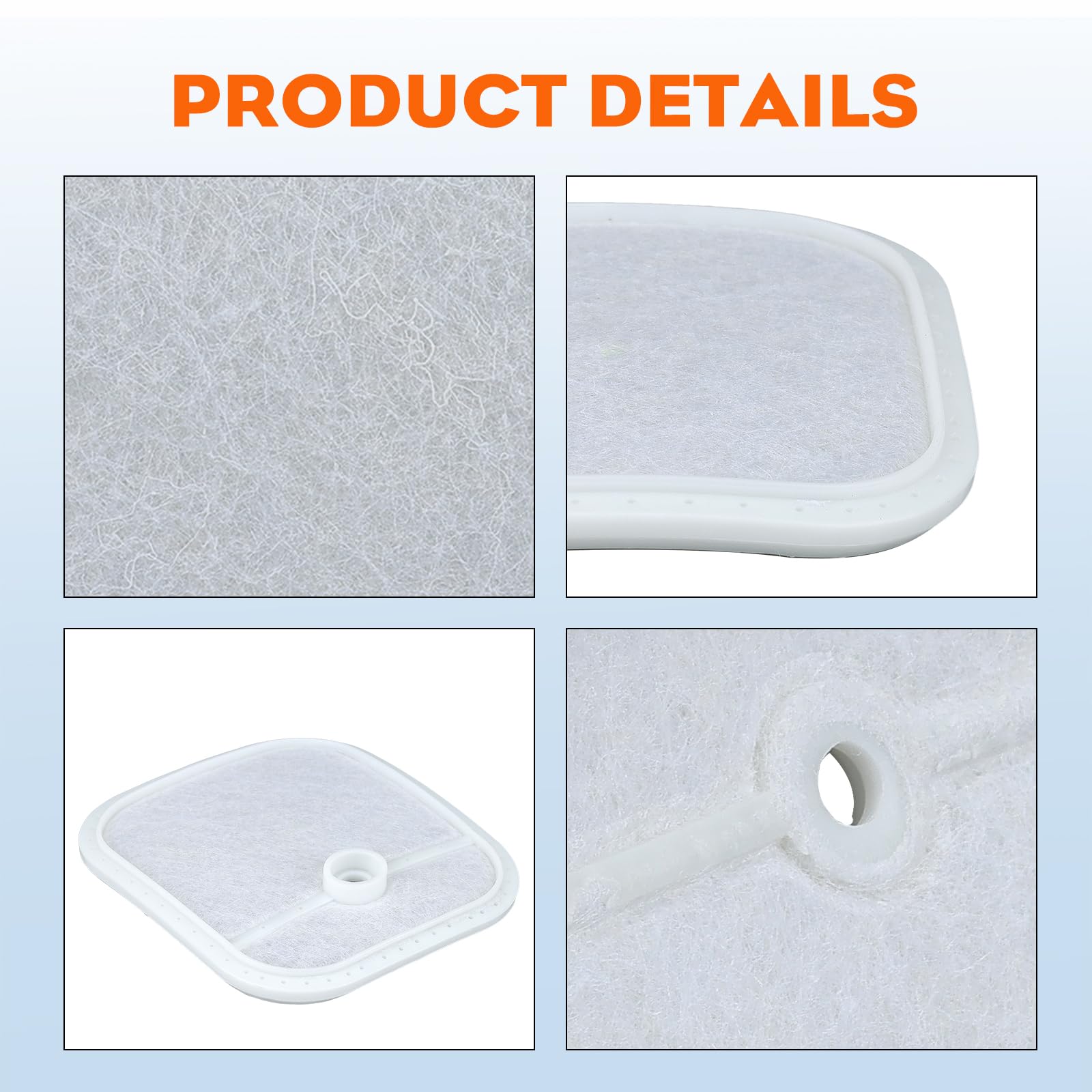 Hipa 10-pack air filter close-up for quick stocking