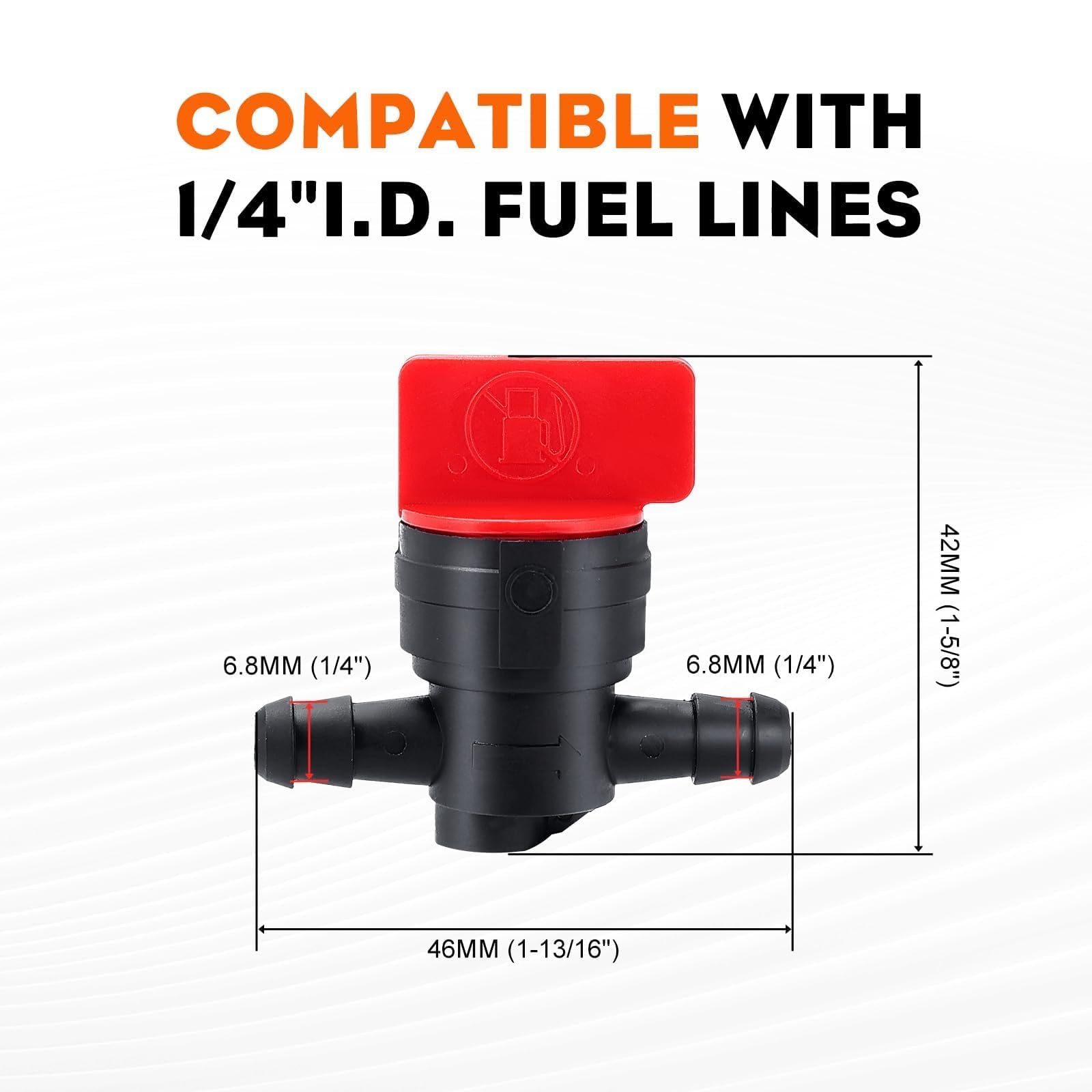 HIPA 10-pack valves and clamps kit for quick replacements.