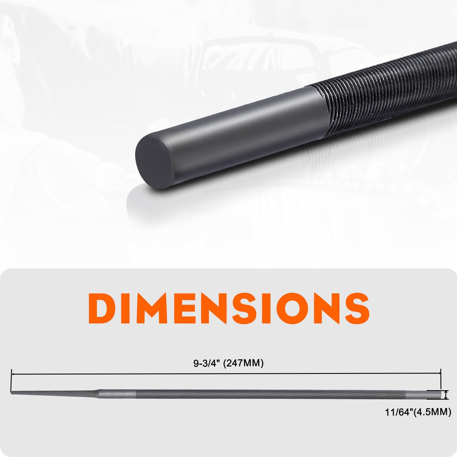Hipa compact kit-friendly design stores easily in tool bags.