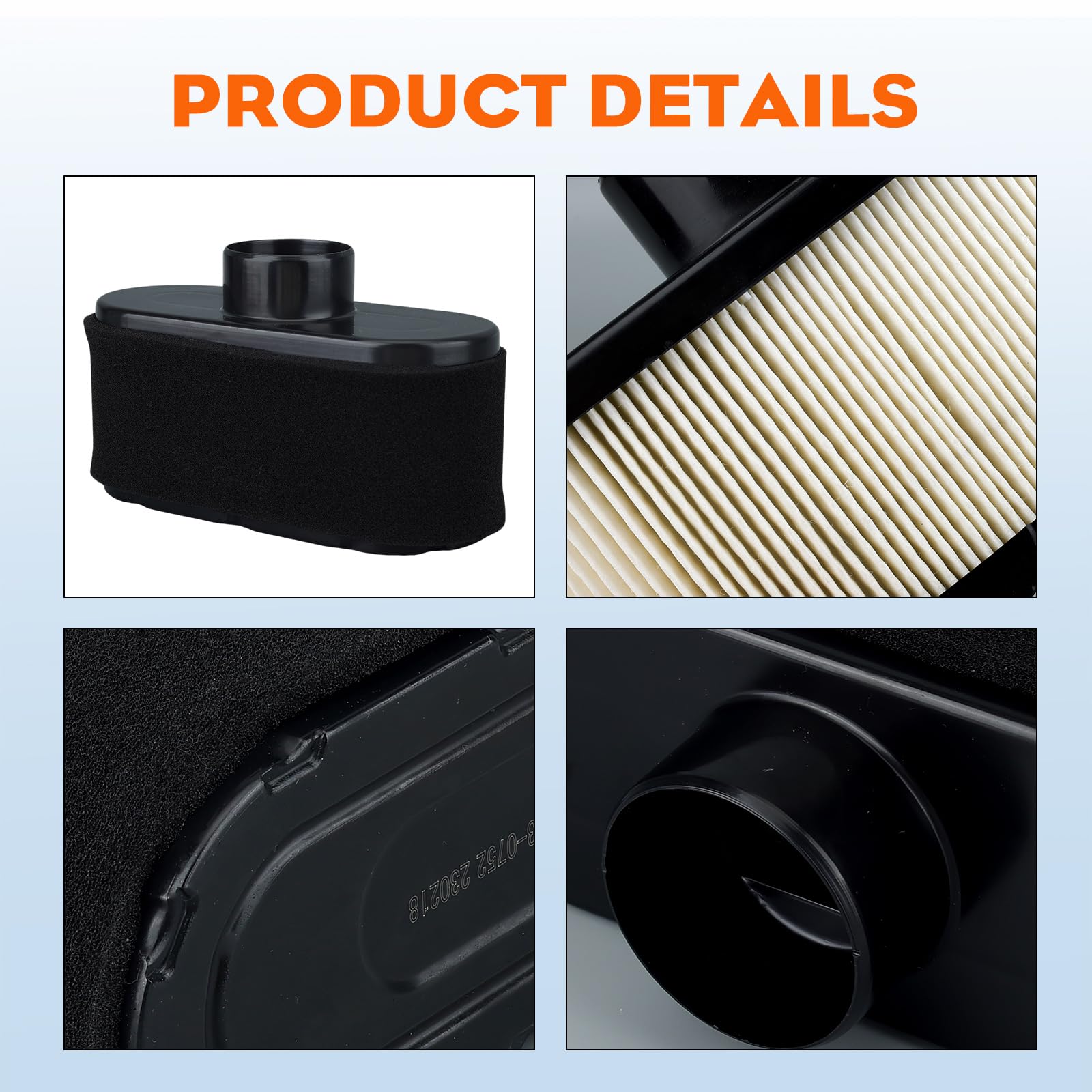 Hipa 11013-0752 compatibility chart; broad mower compatibility.