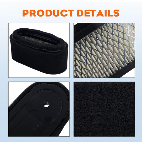 Hipa 11013-7027 air filter compatible with JD and Toro equipment for versatile maintenance.